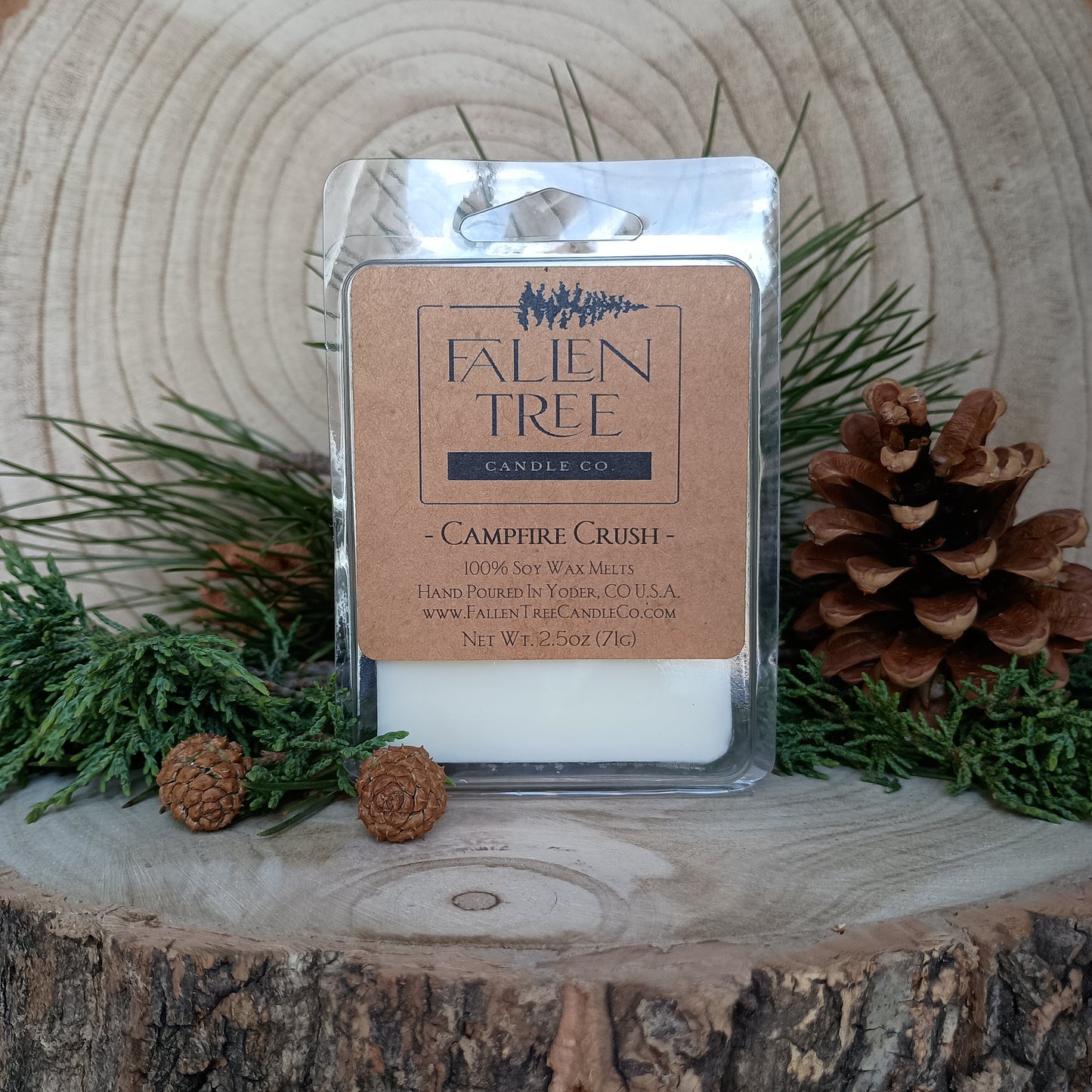 2.5 oz Campfire Crush Wax Melts