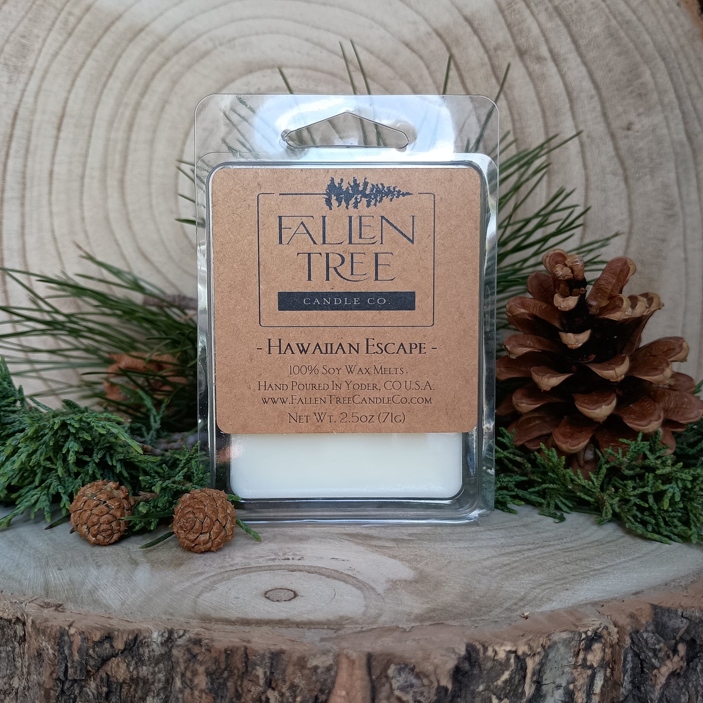2.5 oz Hawaiian Escape Wax Melts