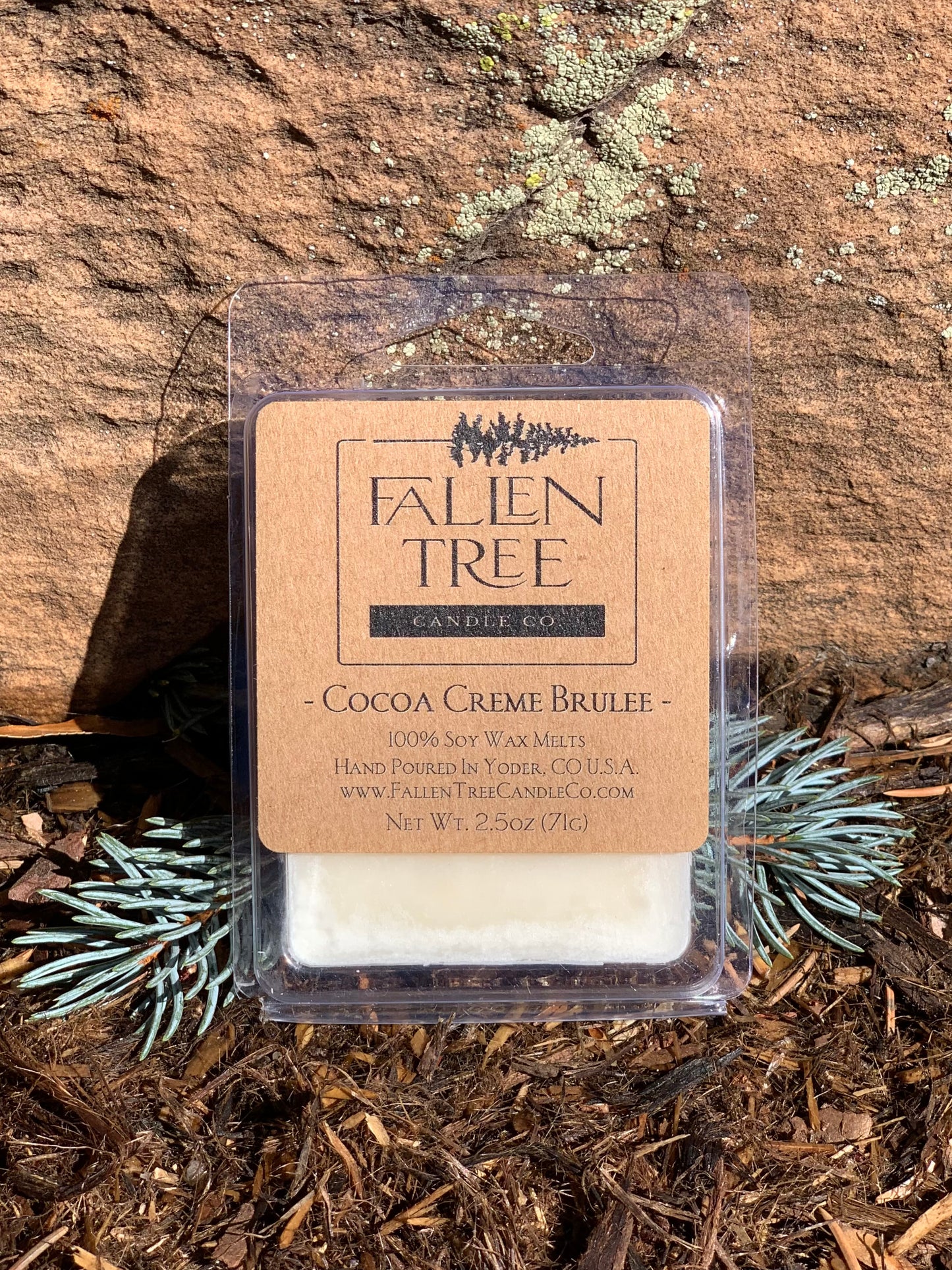 2.5 oz Cocoa Creme Brulee Wax Melts