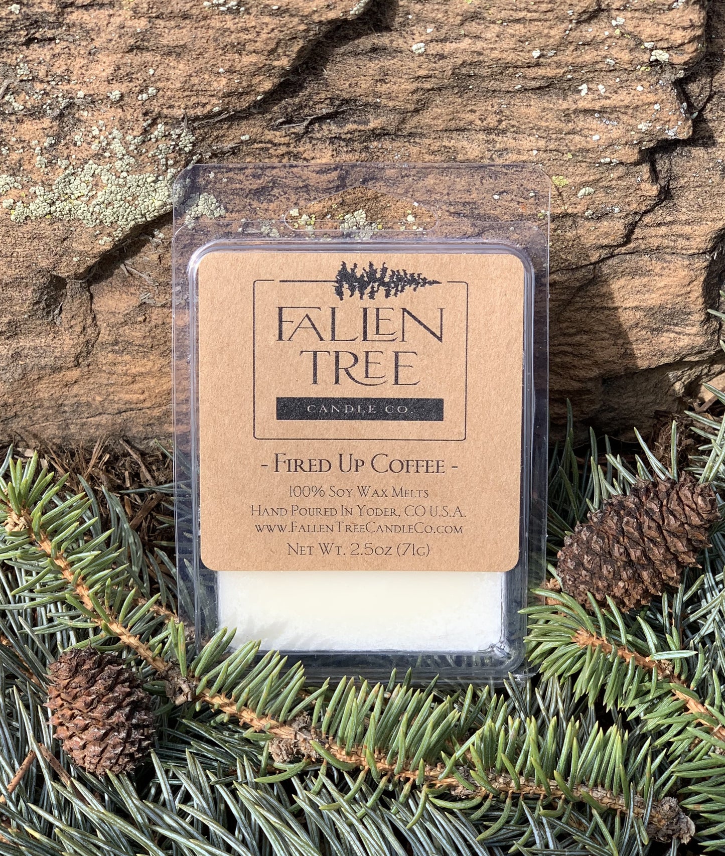 2.5 oz Fired Up Coffee Wax Melts