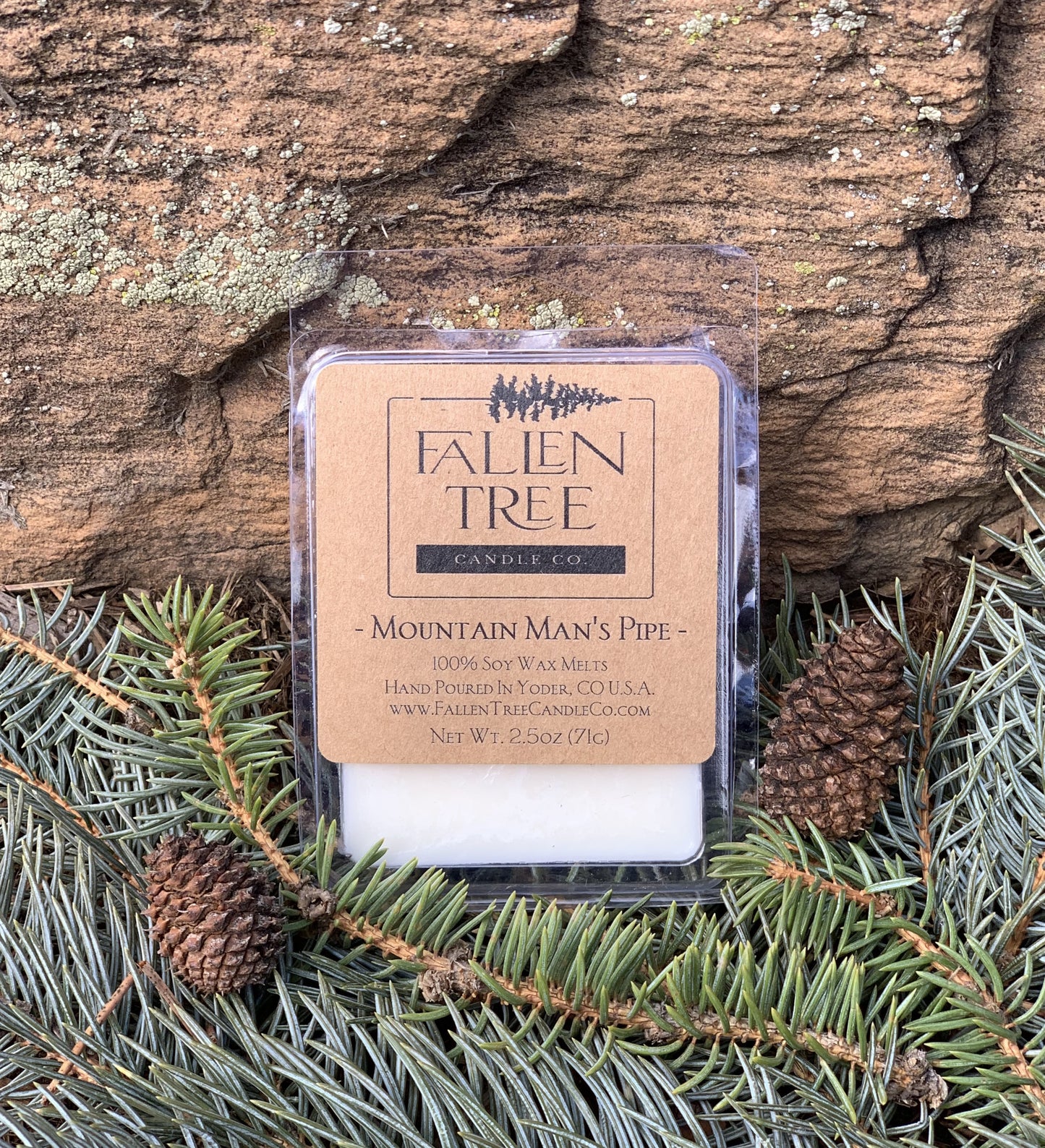 2.5 oz Mountain Man's Pipe Wax Melts