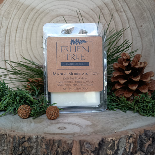 2.5 oz Mango Mountain Top Wax Melts